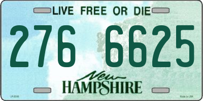 NH license plate 2766625