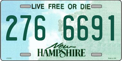 NH license plate 2766691