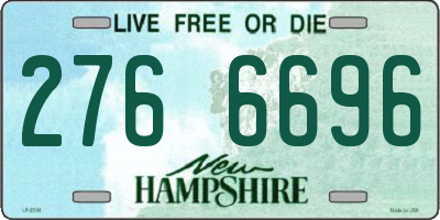 NH license plate 2766696