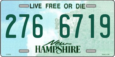 NH license plate 2766719