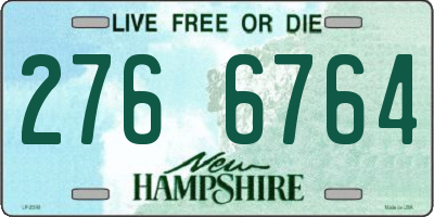 NH license plate 2766764