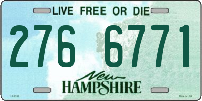 NH license plate 2766771