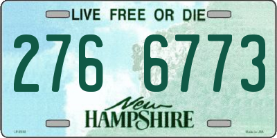 NH license plate 2766773