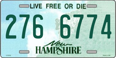 NH license plate 2766774