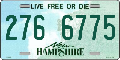 NH license plate 2766775