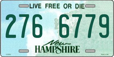 NH license plate 2766779