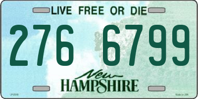 NH license plate 2766799