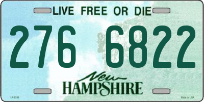 NH license plate 2766822