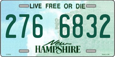 NH license plate 2766832