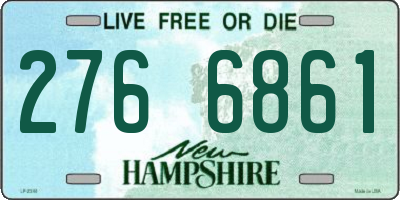 NH license plate 2766861