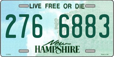 NH license plate 2766883