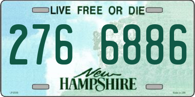 NH license plate 2766886