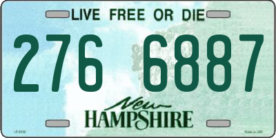 NH license plate 2766887