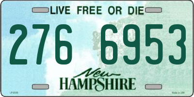 NH license plate 2766953