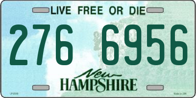 NH license plate 2766956