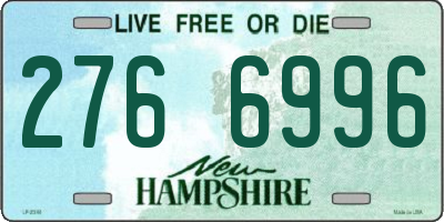 NH license plate 2766996