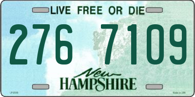NH license plate 2767109