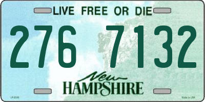 NH license plate 2767132