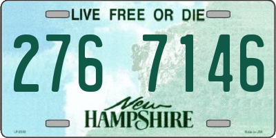 NH license plate 2767146