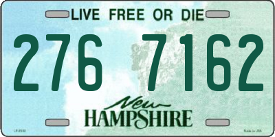 NH license plate 2767162