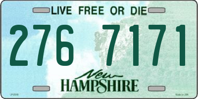 NH license plate 2767171