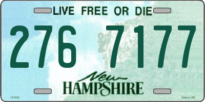 NH license plate 2767177