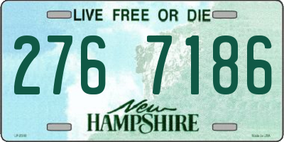NH license plate 2767186