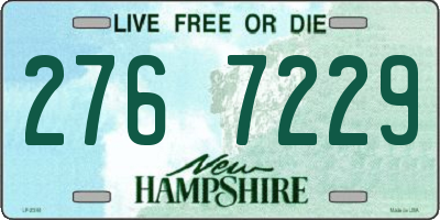 NH license plate 2767229