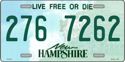 NH license plate 2767262