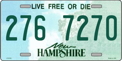 NH license plate 2767270