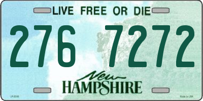 NH license plate 2767272
