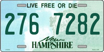 NH license plate 2767282