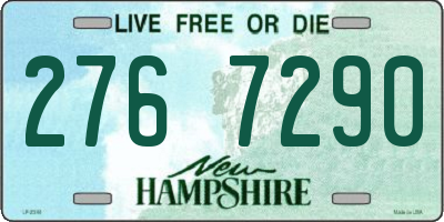 NH license plate 2767290