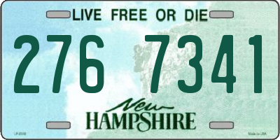 NH license plate 2767341
