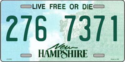 NH license plate 2767371