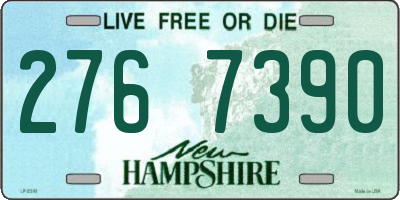 NH license plate 2767390