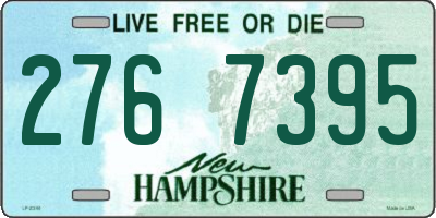 NH license plate 2767395