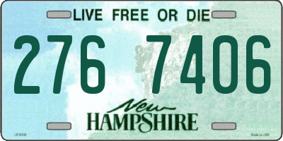 NH license plate 2767406