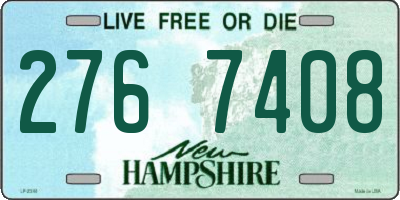 NH license plate 2767408