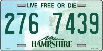 NH license plate 2767439
