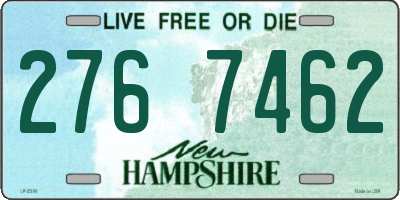 NH license plate 2767462