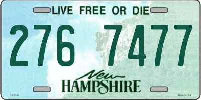 NH license plate 2767477