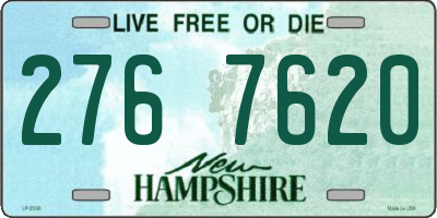 NH license plate 2767620