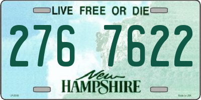 NH license plate 2767622