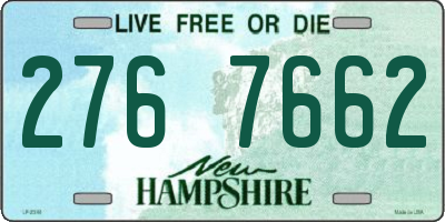 NH license plate 2767662