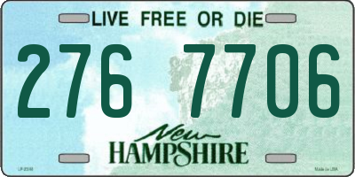 NH license plate 2767706
