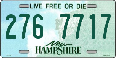 NH license plate 2767717