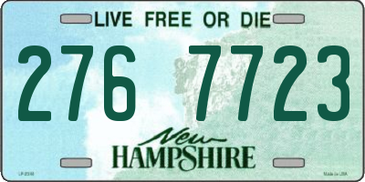 NH license plate 2767723