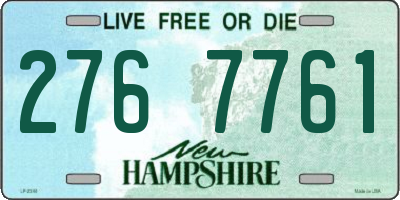 NH license plate 2767761