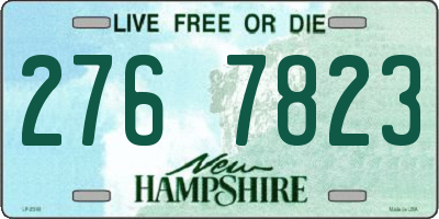 NH license plate 2767823